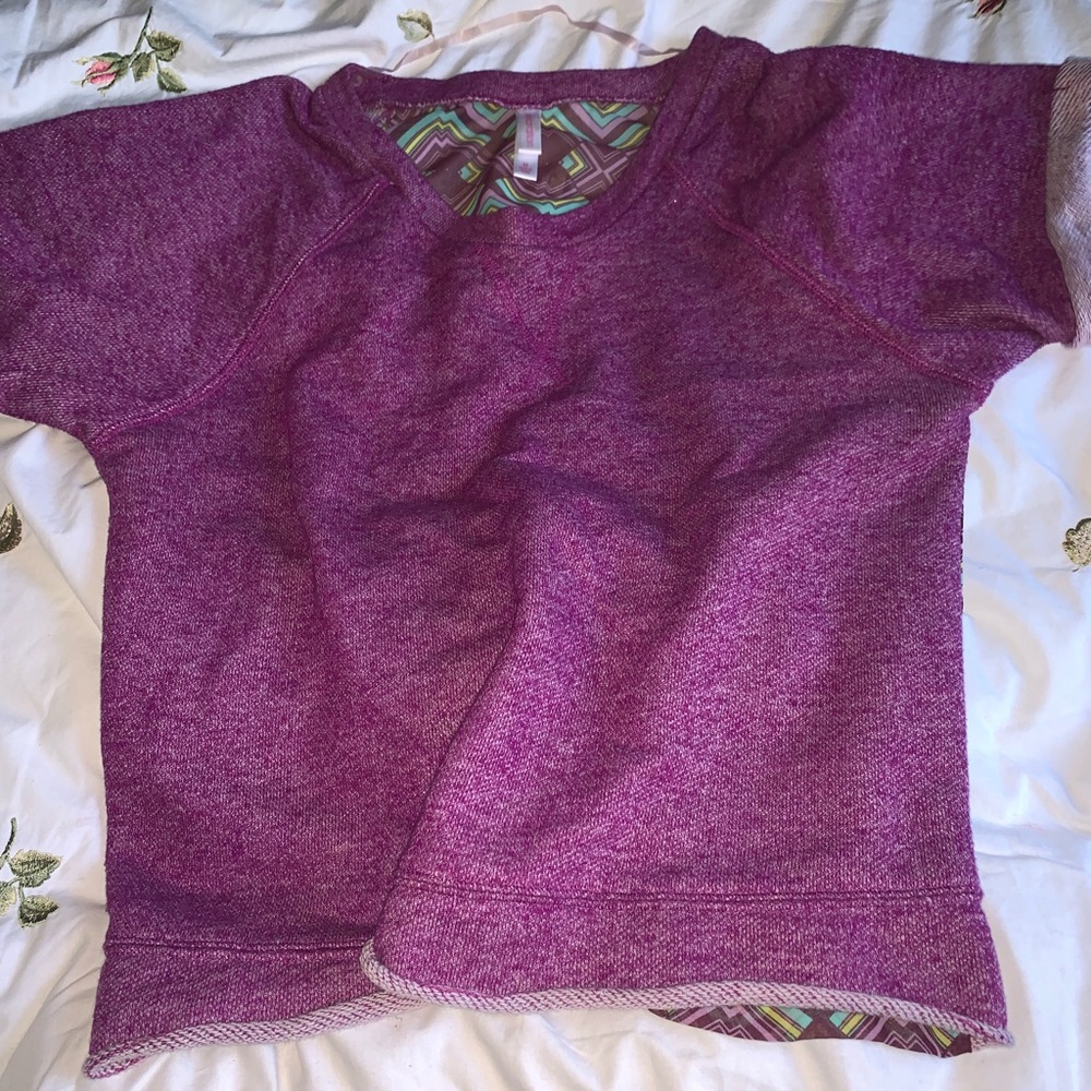Cute purple shirt